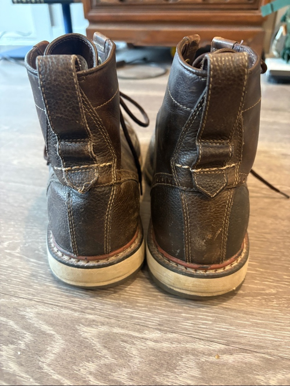 Timberland Lace-Up Work Boots - Picture 6 of 7
